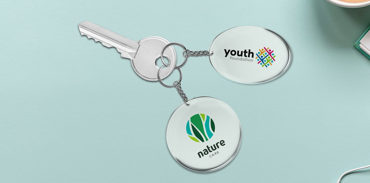 Personalised Acrylic Keychains VistaPrint